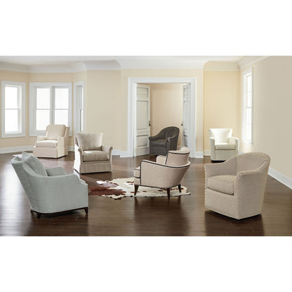 Savannah 31.5" W Swivel Wingback Chair