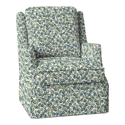 Savannah 31.5" W Swivel Wingback Chair