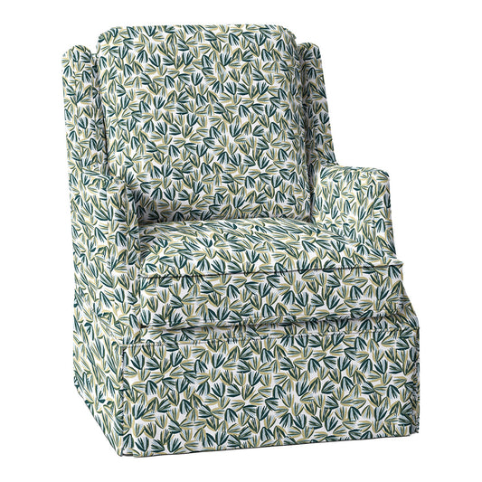 Savannah 31.5" W Swivel Wingback Chair