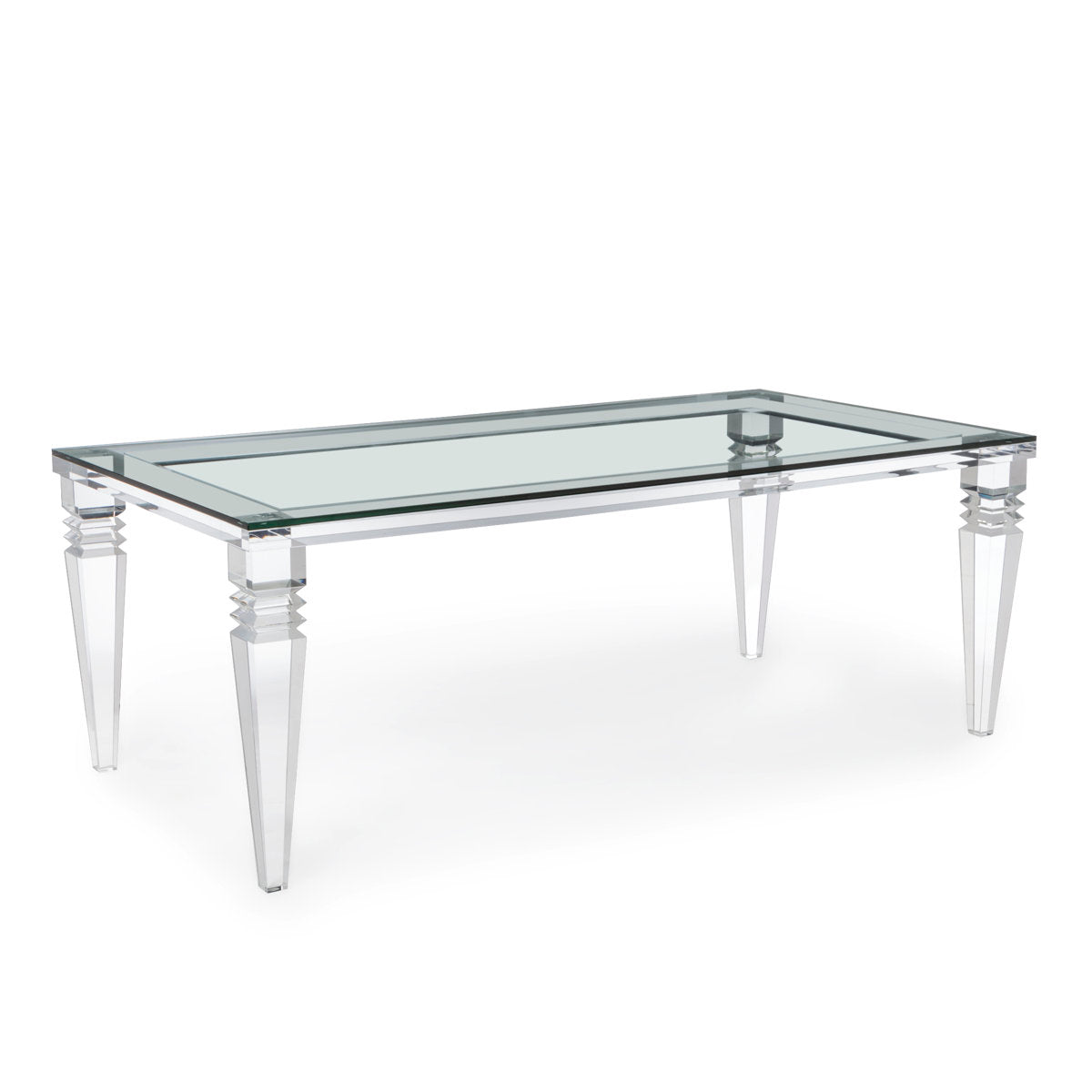 Savannah Glass Dining Table