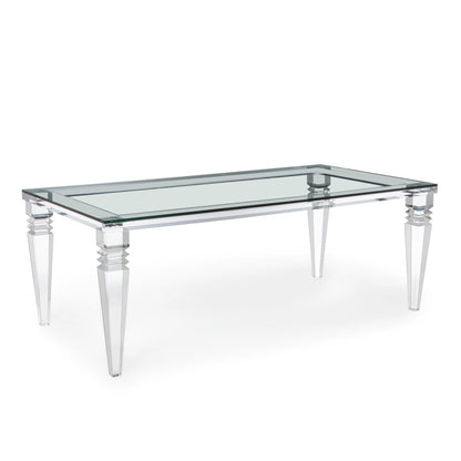 Savannah Glass Dining Table