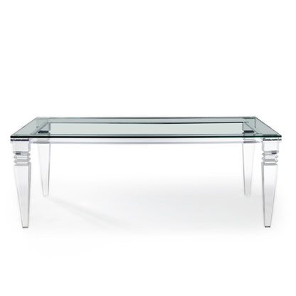 Savannah Glass Dining Table