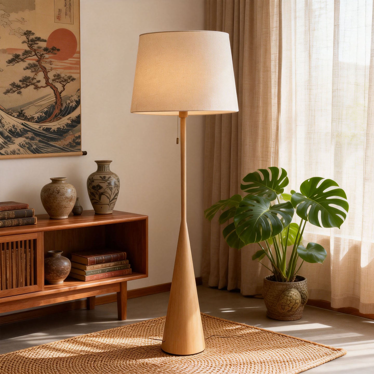 Nordic Grain Floor Lamp