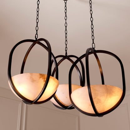 Scapa 3 - Light Metal Chandelier by Eichholtz