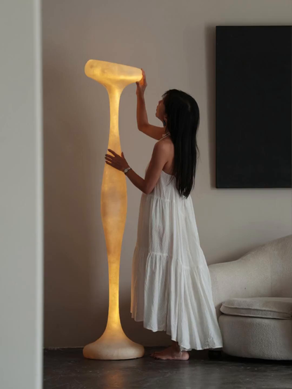 Sculptural Tall Floor Lamp