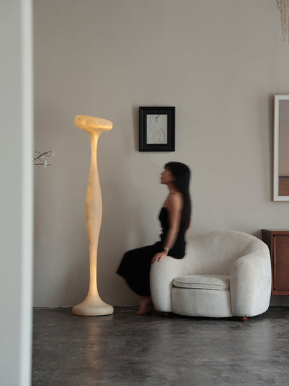 Sculptural Tall Floor Lamp
