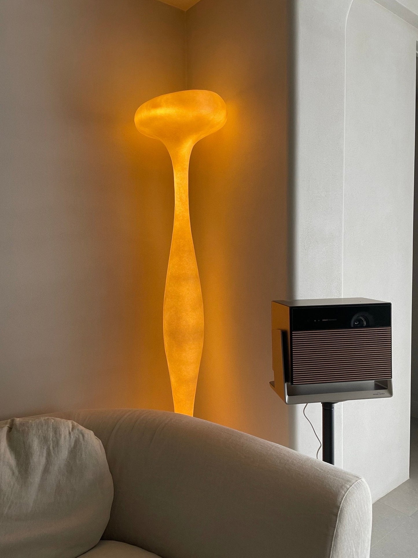 Sculptural Tall Floor Lamp