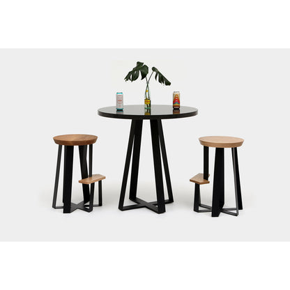 Sea Smoke Round Stone Dining Table