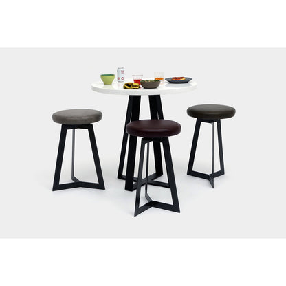 Sea Smoke Round Stone Dining Table