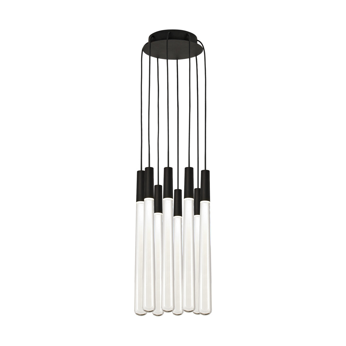 Sean Lavin Pylon 8-light dimmable LED crystal light chandelier