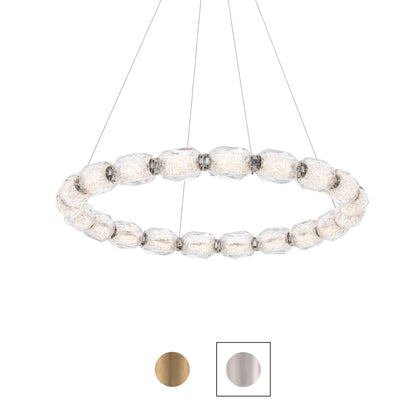 Seduction 20 Light Crystal LED Pendant