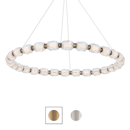 Seduction 28 Light Crystal LED Pendant
