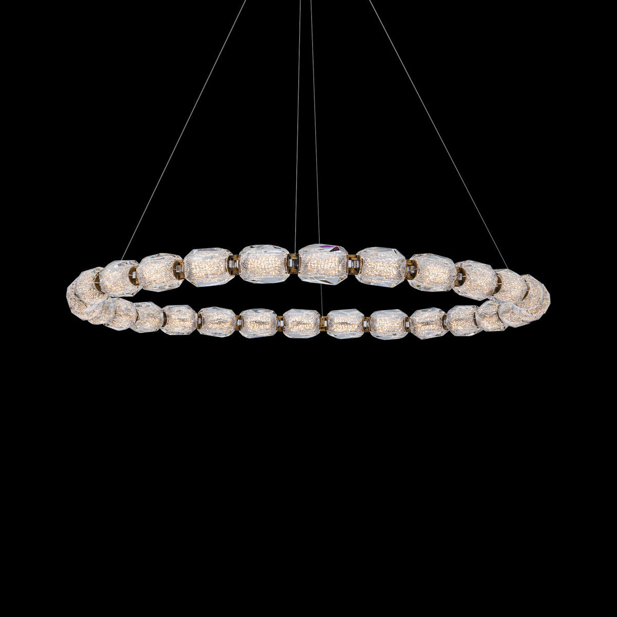 Seduction 28 Light Crystal LED Pendant