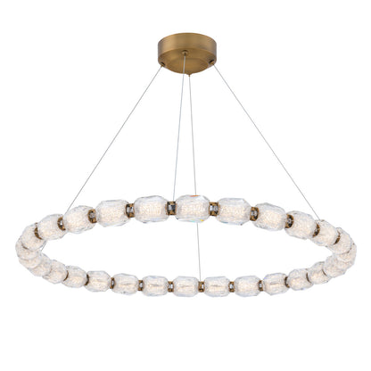 Seduction 28 Light Crystal LED Pendant