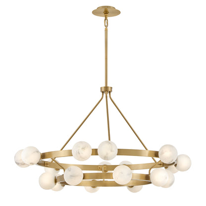 Selene 18 - Light Wagon Wheel Chandelier