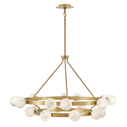 Selene 18 - Light Wagon Wheel Chandelier