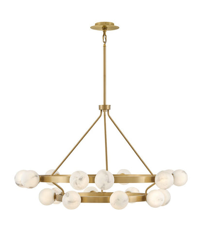 Selene 18 - Light Wagon Wheel Chandelier