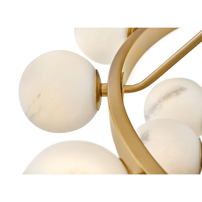 Selene 36 - Light Wagon Wheel Chandelier