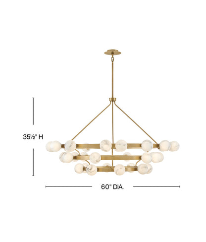 Selene 36 - Light Wagon Wheel Chandelier