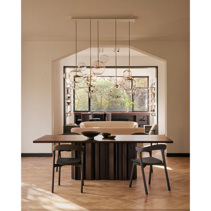 Sequence Mahogany Wood Dining Table