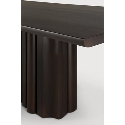 Sequence Mahogany Wood Dining Table