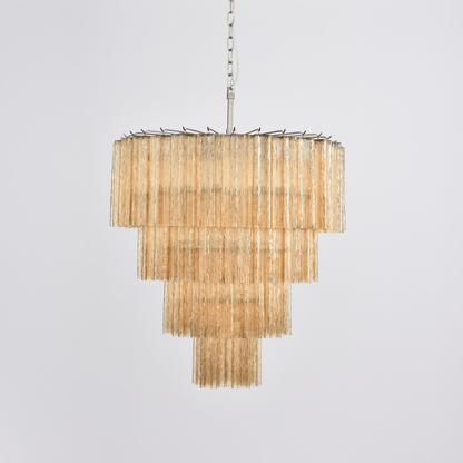 Serava Cascade Glass Chandelier