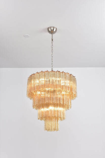 Serava Cascade Glass Chandelier