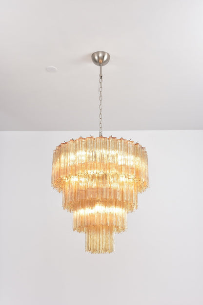Serava Cascade Glass Chandelier