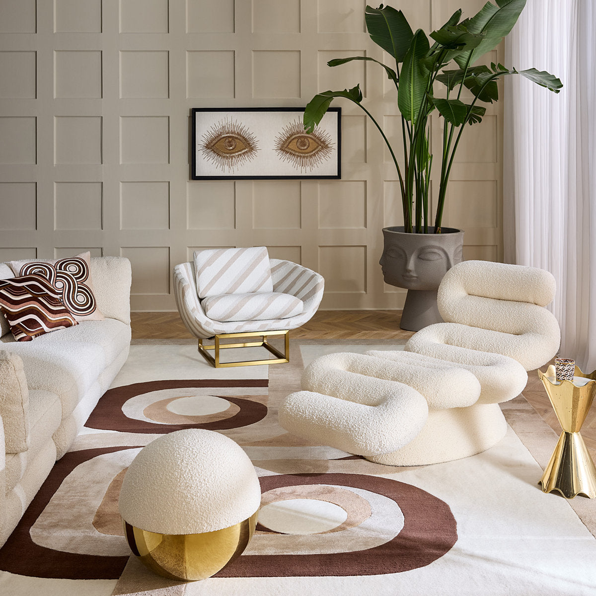 Serpentine Chaise