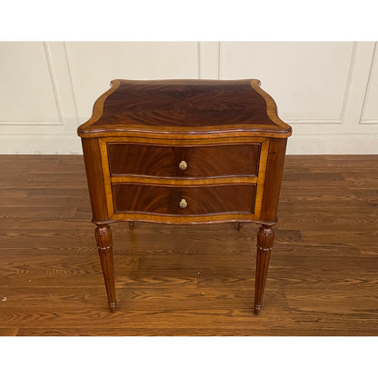 Serpentine End Table