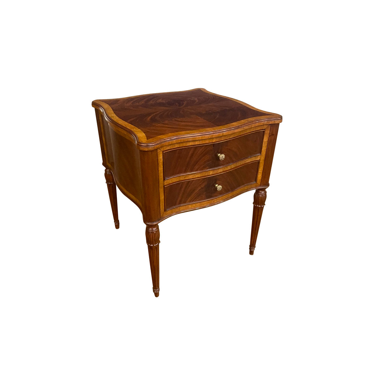 Serpentine End Table