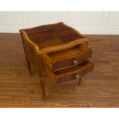 Serpentine End Table