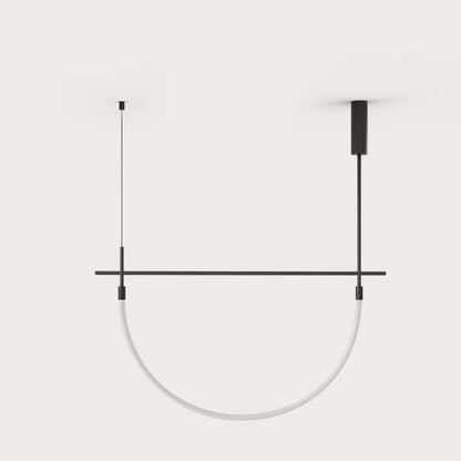Serpentine Halo Chandelier