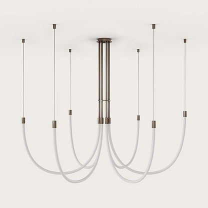 Serpentine Halo Chandelier