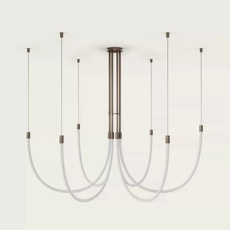 Serpentine Halo Chandelier
