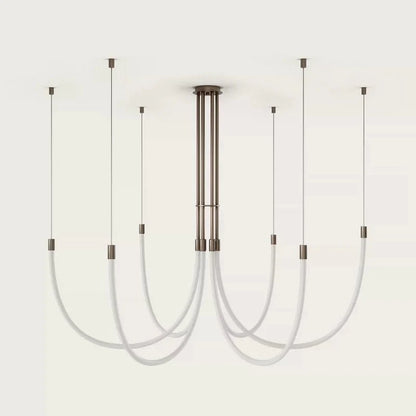 Serpentine Halo Chandelier