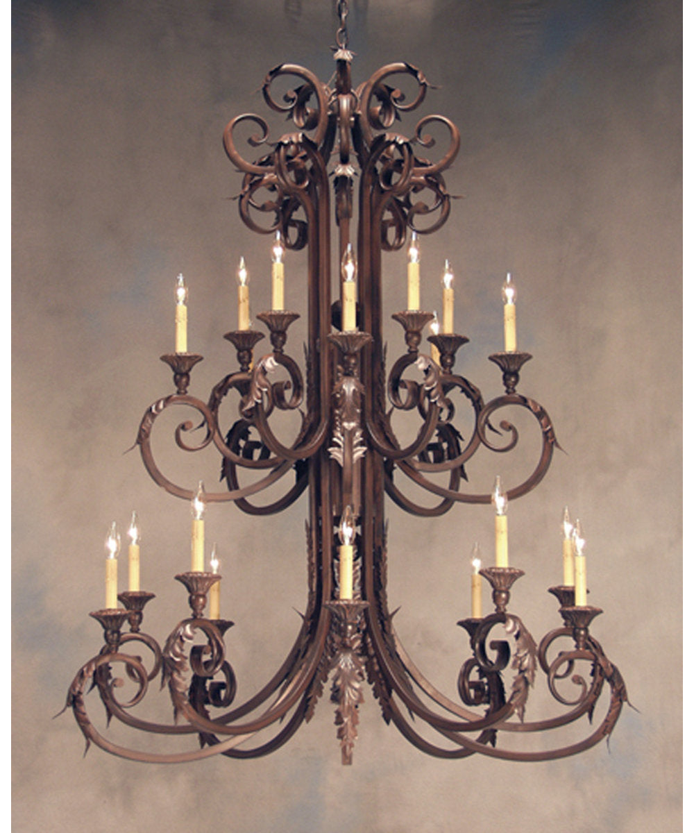 Serratina 20 - Light Chandelier