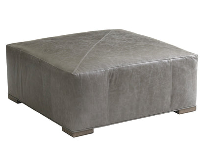 Shadow Play Melina Leather Ottoman