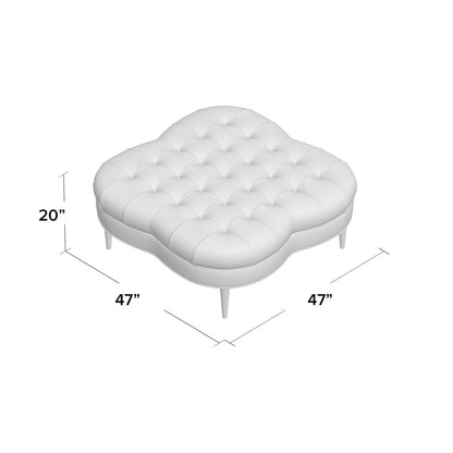 Shamrock Novelty Ottoman