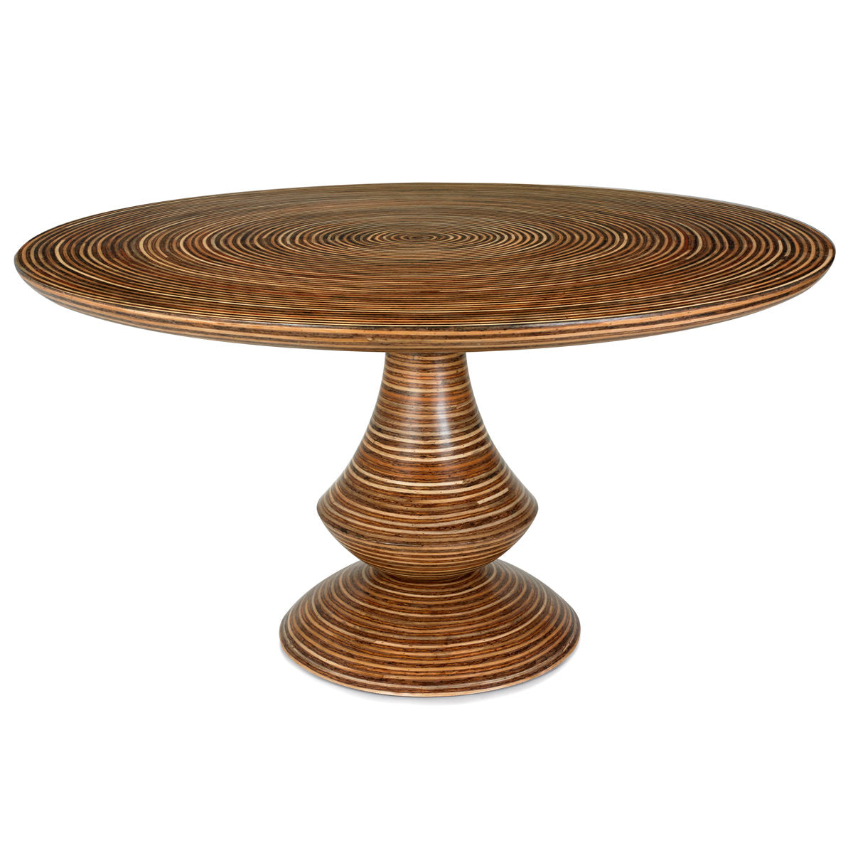 Showtime 54" Rattan Strips Dining Table