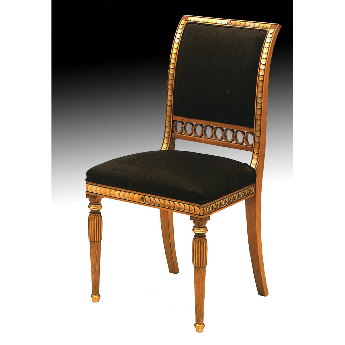 Side Chair in Black