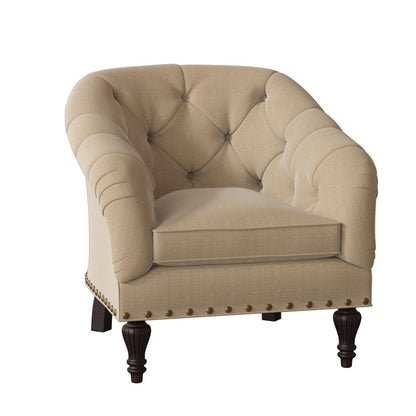 Siena Barrel Chair Chair with Ottoman
