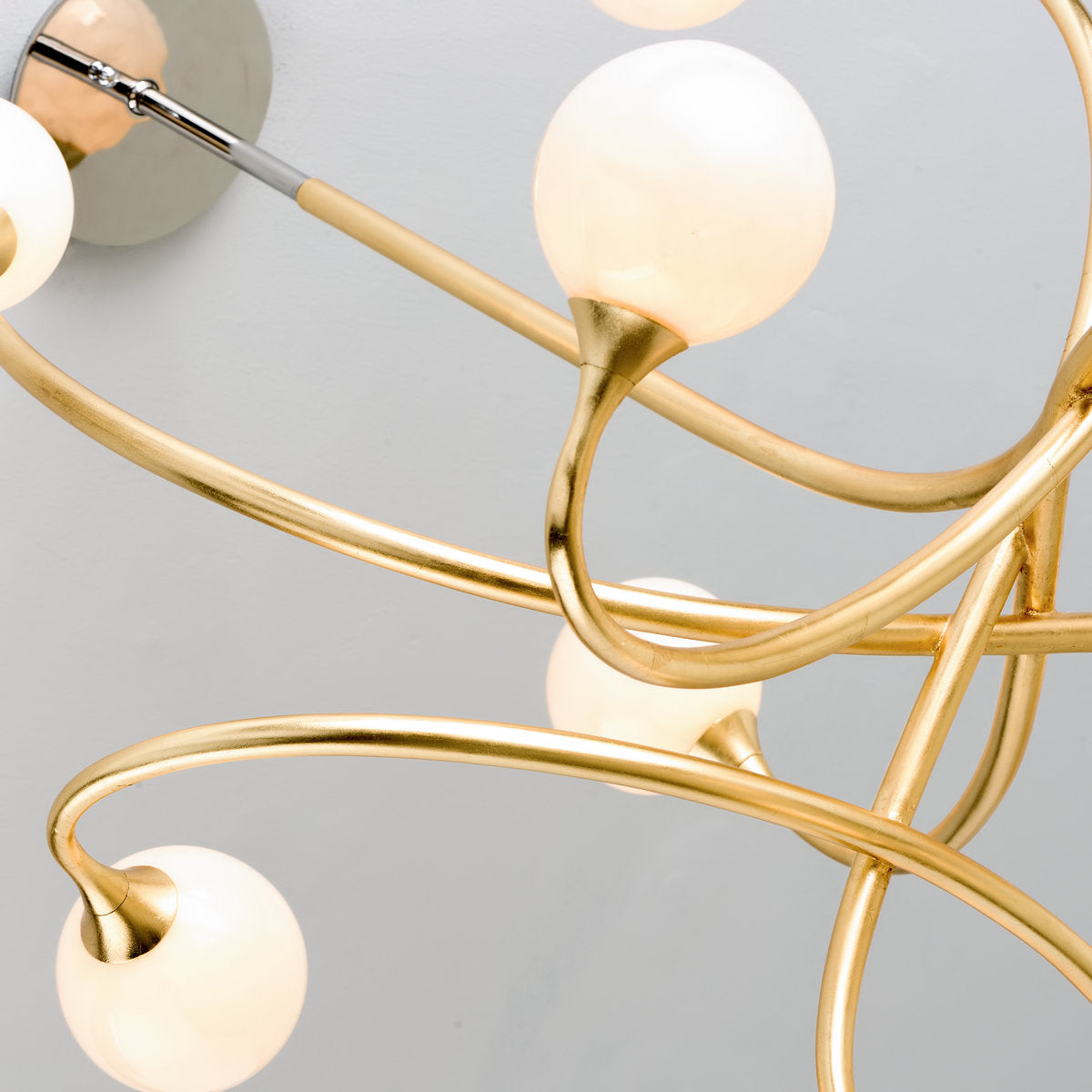 Signature 12 - Light Unique Modern Linear Chandelier