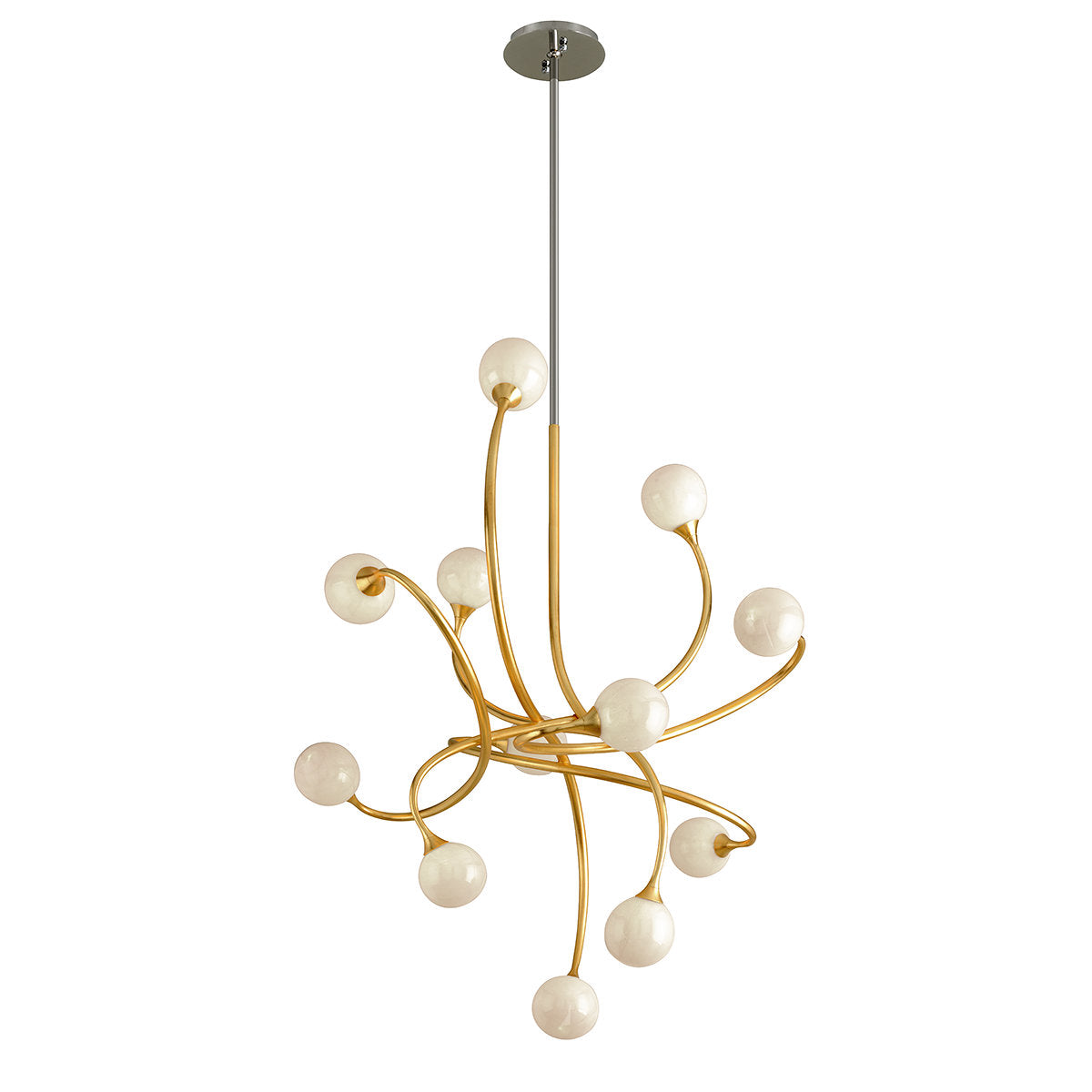 Signature 12 - Light Unique Modern Linear Chandelier