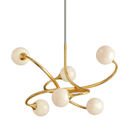 Signature 6 - Light Unique / Statement Geometric Chandelier