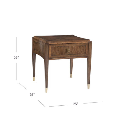 Signature Designs Chiavari Square End Table