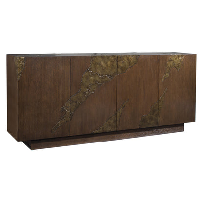 Signature Designs Contango Solid Wood TV Stand for TVs up to 85"