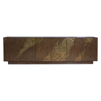 Signature Designs Contango Solid Wood TV Stand for TVs up to 88"