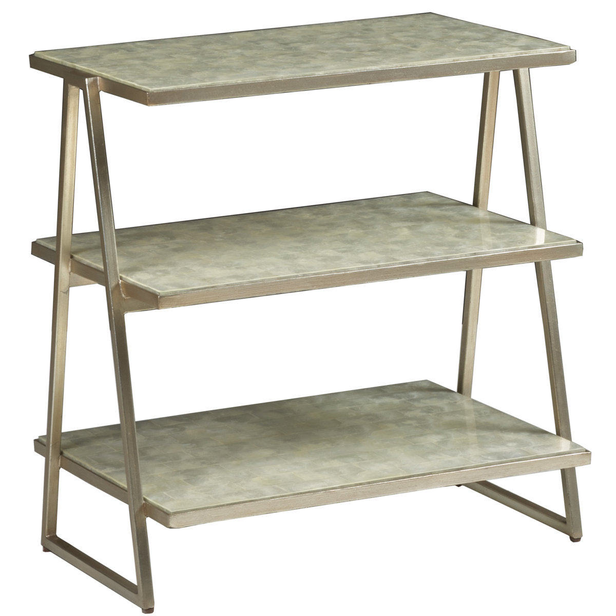 Signature Designs Cumulus Capiz Triangular Tier Table