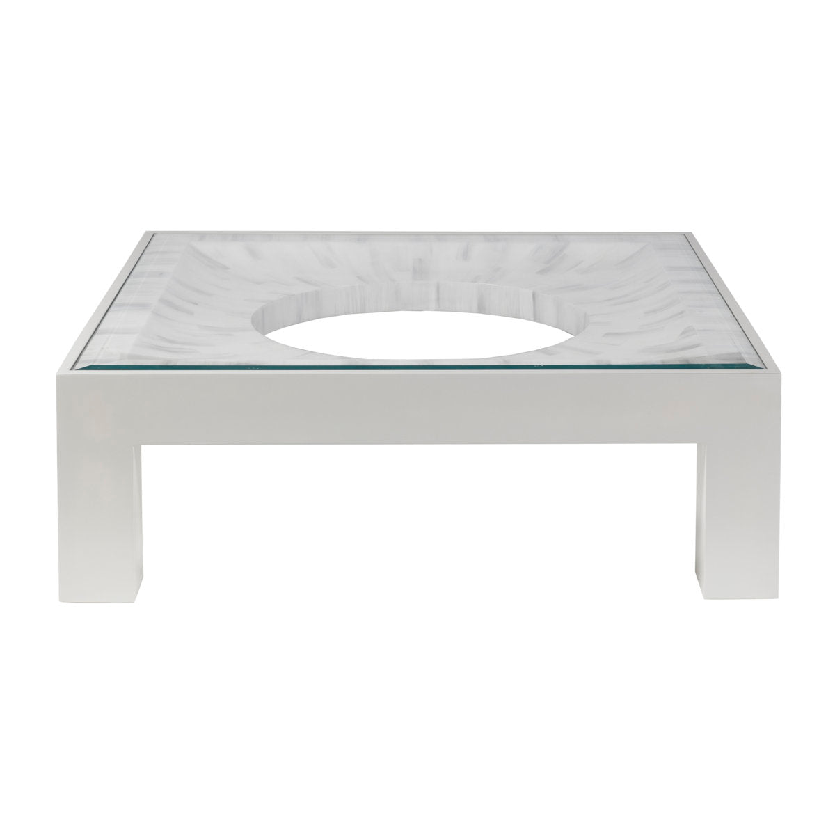 Signature Designs Elation White Cocktail Table